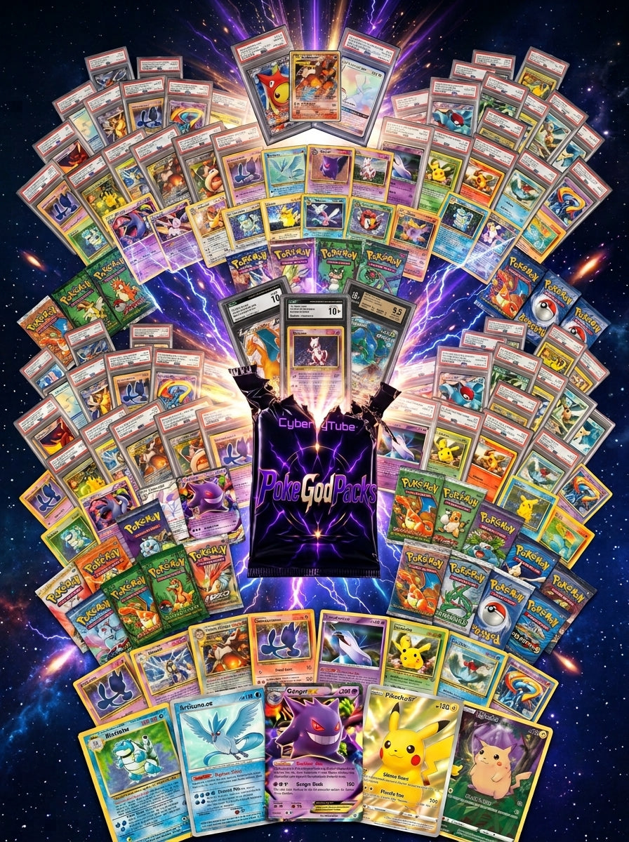 PokeGodPacks 1 Pack Challenge!!! Pokémon Cards Mystery Pack