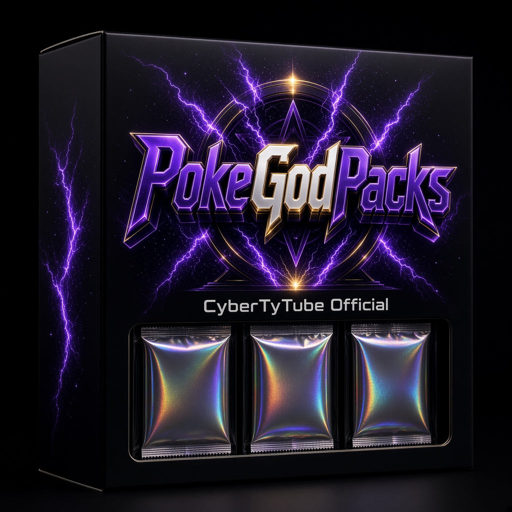 Official PokeGodPacks Pokémon Card Mystery Box