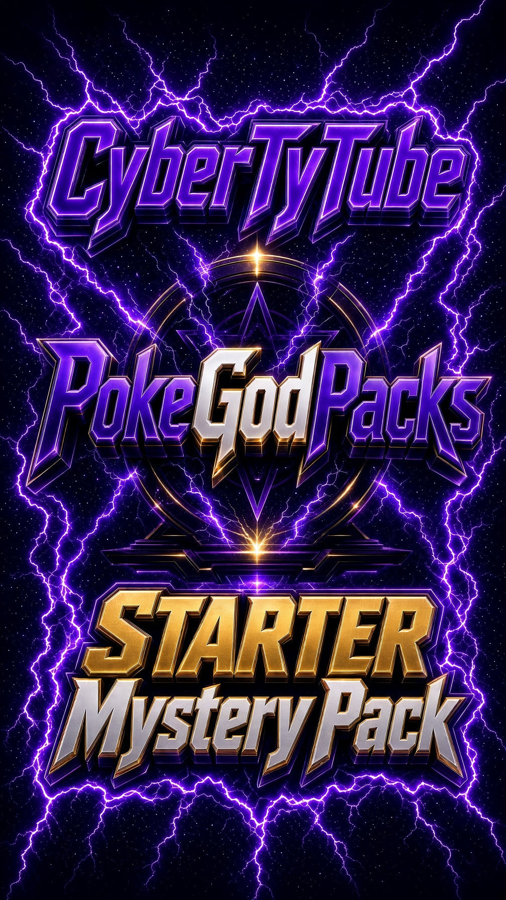 PokeGodPacks Pokémon Card Mystery Starter Pack